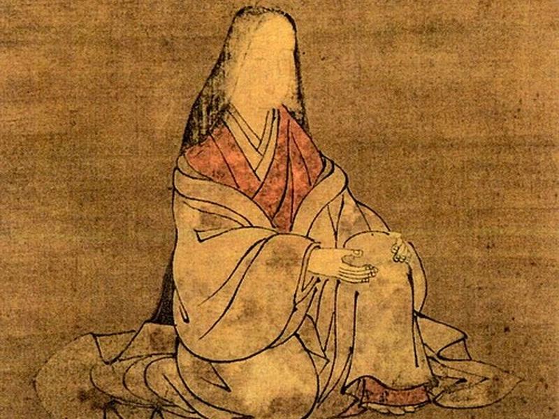 1614-Kanō Yasunobu - Ritratto di Shojoin (seconda figlia di Matsuura Hisanobu)